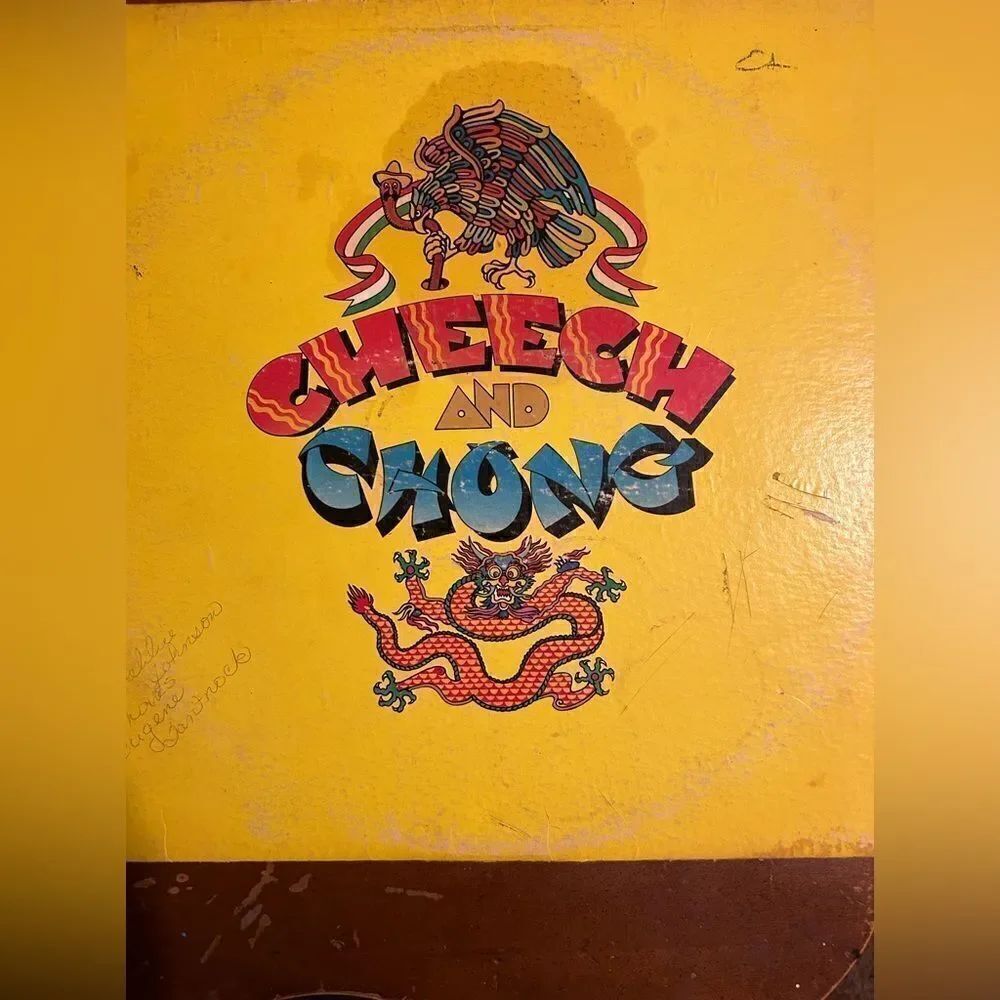 Vintage Cheech and Chong vinyl